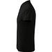 Polohemd Herren Pique Polo, XL, schwarz
