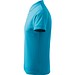 Polohemd Herren Pique Polo, XL, türkisblau