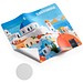 GripCleaner® 4in1 Mousepad 23x20 cm, weiss / individuell