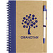 Priestly Spiral Notizbuch mit Stift, natur,navy