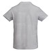 Prince Poloshirt für Herren, Marl Grey, S