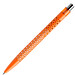 prodir® Kugelschreiber QS40 PMT Air, blaue Mine, orange/silber poliert