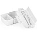 PYRUS. Lunchbox. Frischhaltebox aus PP 1000 mL, Weiß