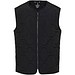 Quarz Thermoweste Unisex, schwarz, L