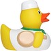Quietsche-Ente Pizzabäcker, multicolour