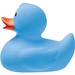 Quietscheente aus PVC JULIA, hellblau