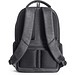 RE-BOSTON. Wasserabweisender 2Tone-Laptop-Rucksack aus recyceltem Nylon mit 210D-Fach, Dunkelgrau