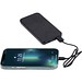 Recycelte Powerbank 10.000 mAh PRESTON, schwarz