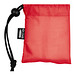 Regenponcho aus RPET, rot