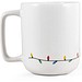 REINDEER. Becher mit Weihnachtsdruck 330 ml, Weiß