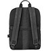 REPURPOSE BACKPACK. Laptop-Rucksack 15.6" aus 600D recyceltem Polyester, Dunkelgrau