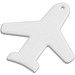 RFX™ H-09 Reflektierender TPU-Anhänger Flugzeugs, weiss