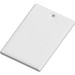 RFX™ H-12 rechteckiger reflektierender TPU-Anhänger groß, weiss