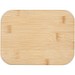 Roby Glas-Brotdose mit Bambusdeckel, Hale Blue