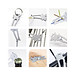 ROMINOX® Key Tool Lion Merry Christmas, silber
