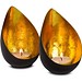 ROMINOX® Teelicht-Set // Drops, gold
