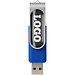 Rotate Doming USB-Stick, royalblau, 1GB