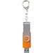 Rotate mit Schlüsselanhänger USB-Stick, orange, 1GB