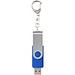 Rotate mit Schlüsselanhänger USB-Stick, royalblau, 4GB