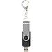 Rotate mit Schlüsselanhänger USB-Stick, schwarz, 32GB