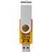 Rotate Transculent USB-Stick, orange, 64GB