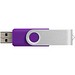 Rotate USB-Stick 3.0 mit Doming, lila, 16GB