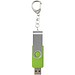 Rotate USB-Stick 3.0 mit Schlüsselanhänger, limone, 64GB