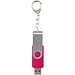 Rotate USB-Stick 3.0 mit Schlüsselanhänger, magenta, 128GB