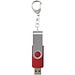 Rotate USB-Stick 3.0 mit Schlüsselanhänger, mittelrot, 64GB