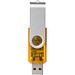 Rotate USB-Stick 3.0 transparent, orange, 128GB