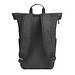 HALFAR Rucksack Circle aus rPET, schwarz meliert