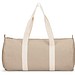 SAINT SPORT. Sporttasche aus recyceltem Baumwolle und recyceltem Polyester (380 g/m²), Natur