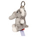 Schlüsselanhänger Elefant, grau