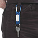 Schlüsselanhänger mit Karabiner, orange