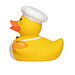 Schnabels® Bade-Ente Bäcker, bunt