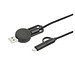 Schnell-Ladekabel Flexi, 5 in 1, schwarz