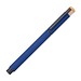Schreibset mit Kugelschreiber und Rollerball aus recyceltem Aluminium , blau