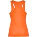 Schura Sport Top für Damen, Fluor Orange, L