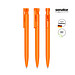 senator® Druckkugelschreiber Liberty Bio, blaue Mine, orange 021