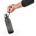SENNA. Recycelte PET-Flasche (100 % rPET) mit glänzender, transluzenter Oberfläche, Schwarz
