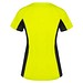 Shanghai Sport T-Shirt für Damen, Fluor Yellow / schwarz, S
