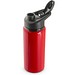 SHAWN. Sportflasche aus 100% recyceltem aluminium 600 mL, Rot