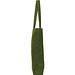 Shopper aus recycelter Baumwolle und Polyester NINA, khaki