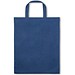 SIENA. Faltbare Tasche aus Baumwolle (50%), receycelte Baumwolle (30%) und Polyester (20% rPET) (140 g/m²), Blau
