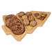 Snackschälchen aus Bambus, beige