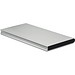 Solar Powerbank 8000 mAh, Mattsilber