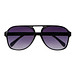 Sonnenbrille mit Verlaufstönung, schwarz