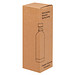 Spring 500 ml RCS-zertifizierte Kupfer-Vakuum Isolierflasche aus recyceltem Edelstahl, Ozeanblau