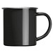 Stahltasse Trezzo,schwarz