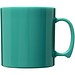 Standard 300 ml Kunststoffbecher, aquablau